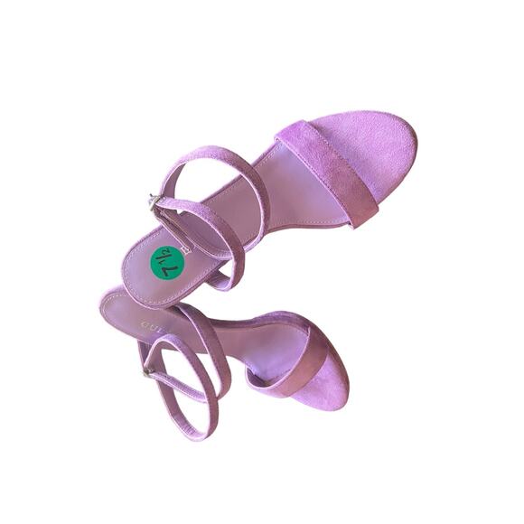 Ankle Wrap Heels By Guess Suede Women's 7.5‎ *NWT - Picture 2 of 7